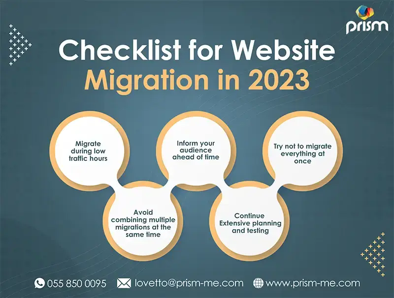 website migration checklist