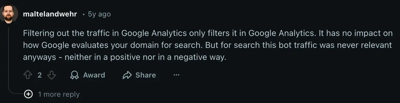 Bot traffic reddit