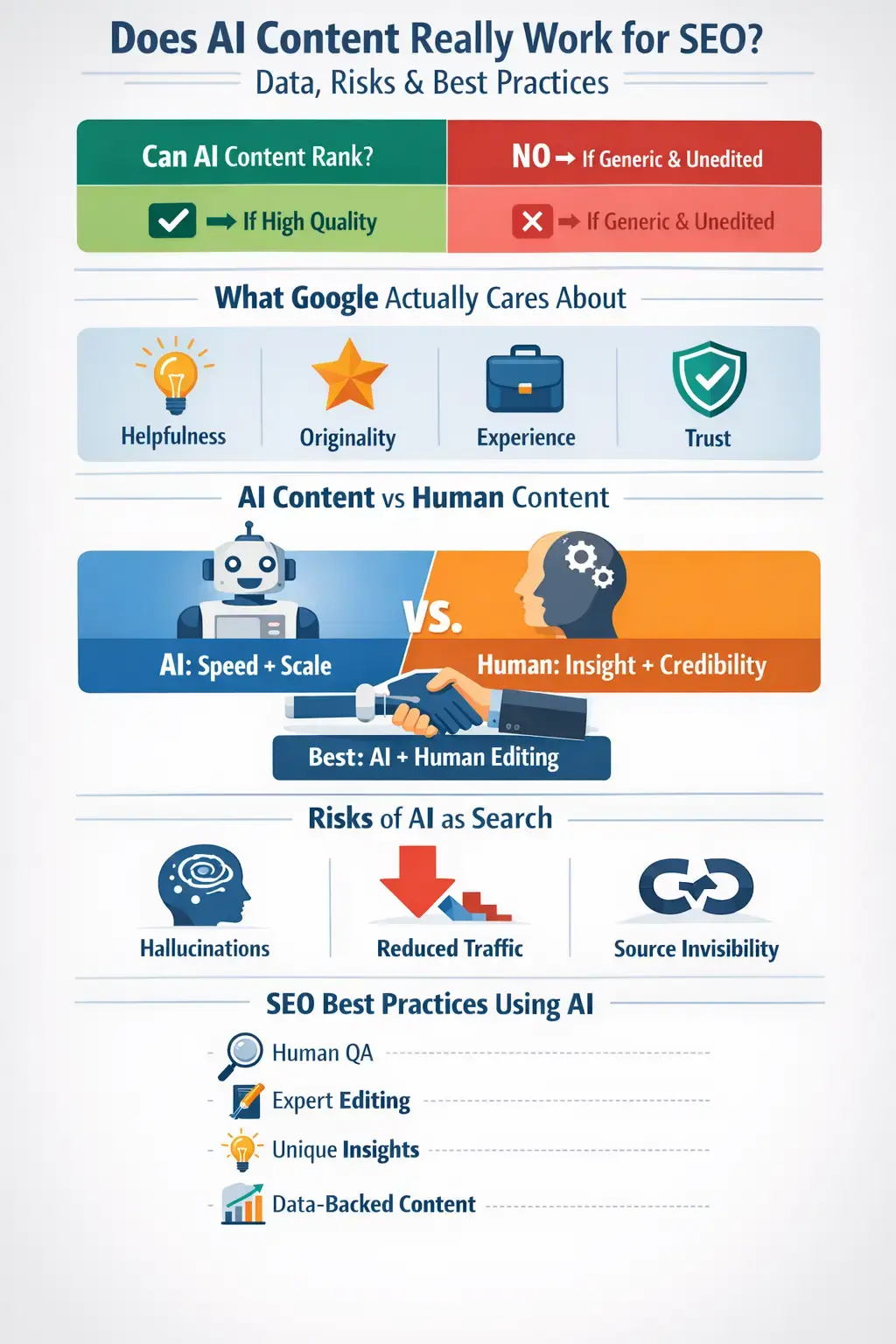 AI content and what search engines reward in 2026