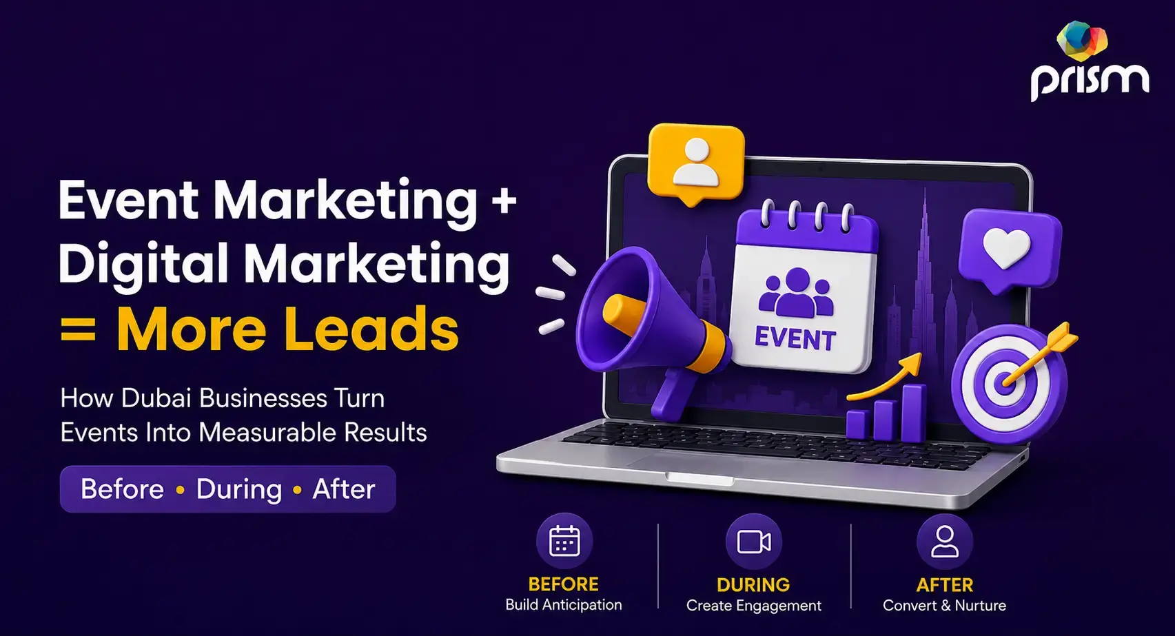 Event marketing and digital marketing strategy for generating leads in Dubai in 2026