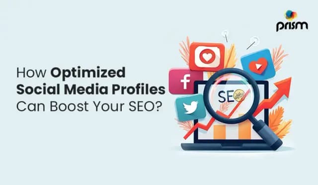 Optimized social media profiles to improve SEO performance