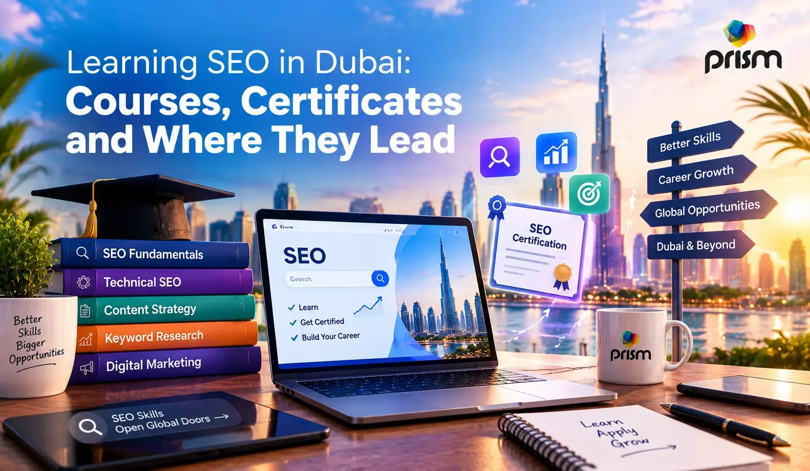 Learning SEO in Dubai: Courses, Certificates and Where They Lead