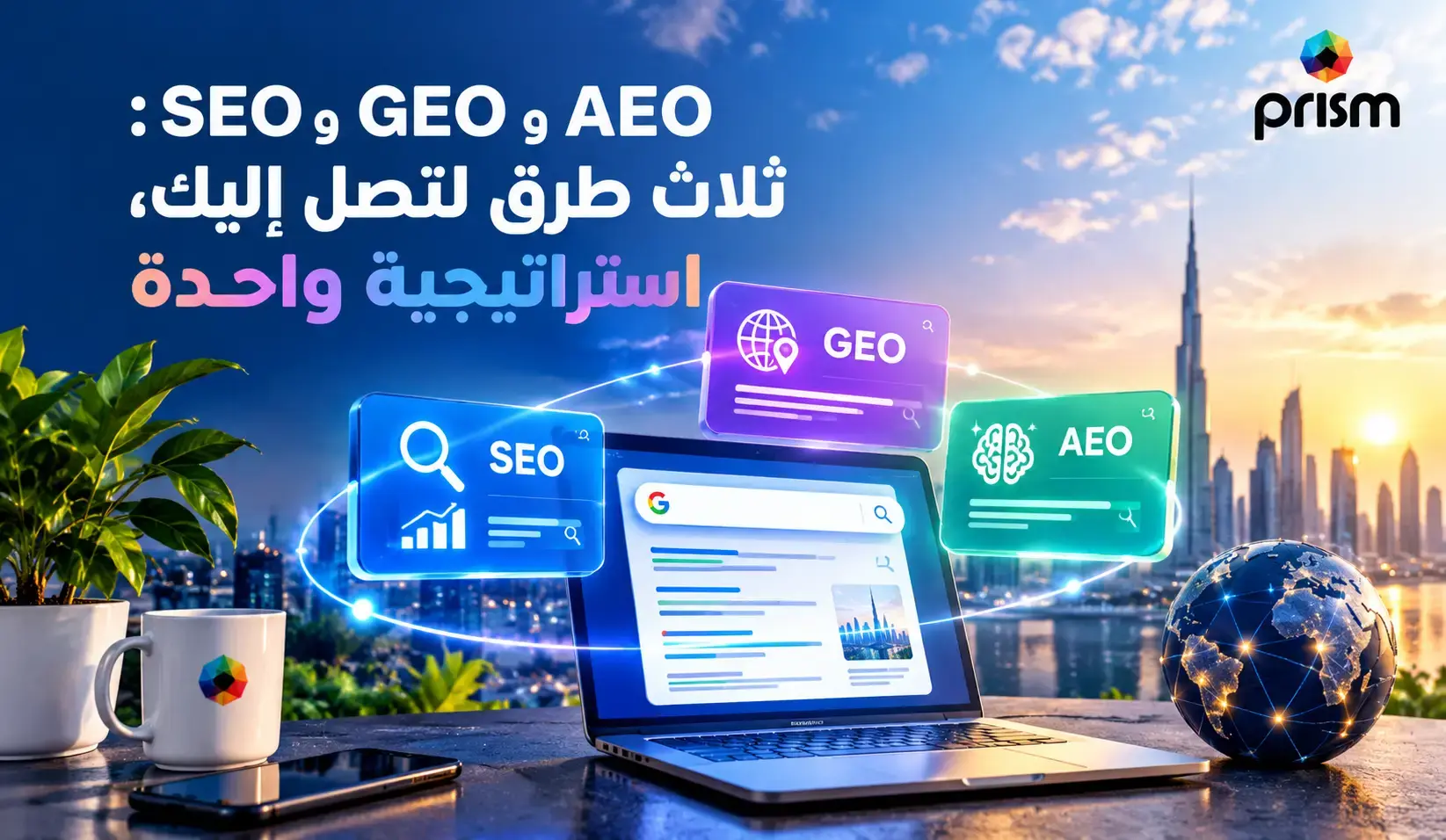 الفرق بين السيو وGEO وAEO: أيها يحتاجه موقعك؟
