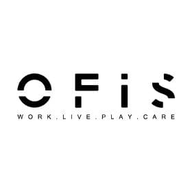 OFIS Work Live Play Care logo – Prism Digital client