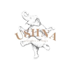Ushna Restaurant logo – Prism Digital client