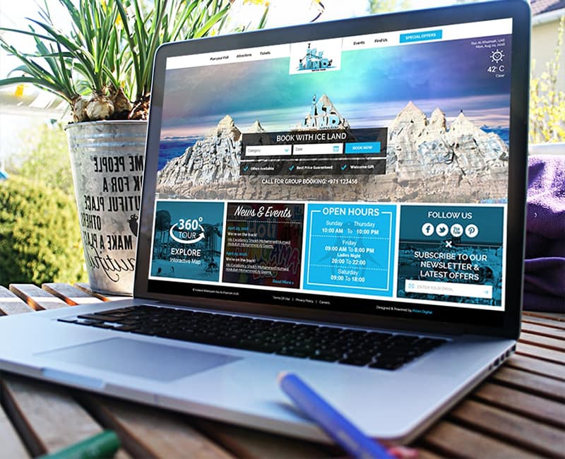 Landing Page Development For Bluewater