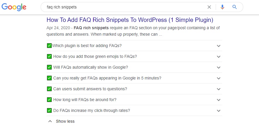 How To Increase Search Visibility with FAQ Rich Snippets