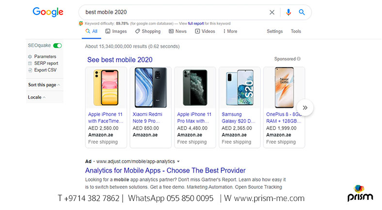 Google Shopping Ads campaign Sample