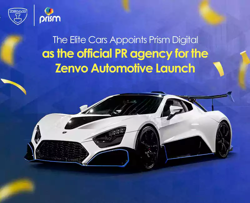 The Elite Cars Appoints Prism Digital as the official PR agency for the Zenvo Automotive Launch